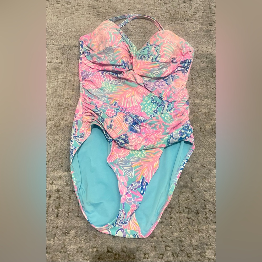 Lily Pulitzer one piece Swimsuit-12